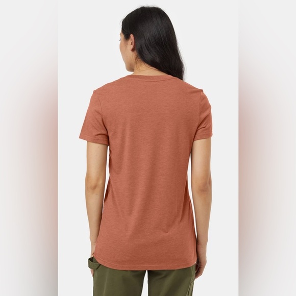 NWT Tentree TreeBlend Classic T-Shirt Women’s XXL Short Sleeve Clay Tile Heather - Picture 3 of 9